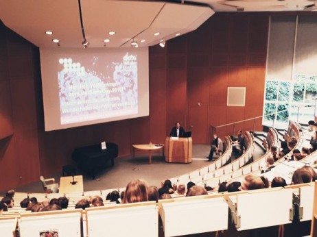 Andreas Trumpp lectures at UNIStem-Day 2018
